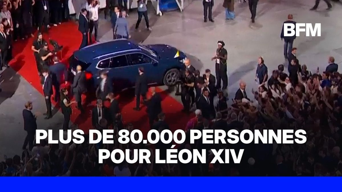 Visite du pape à Paris: Léon XIV quitte le stade de France