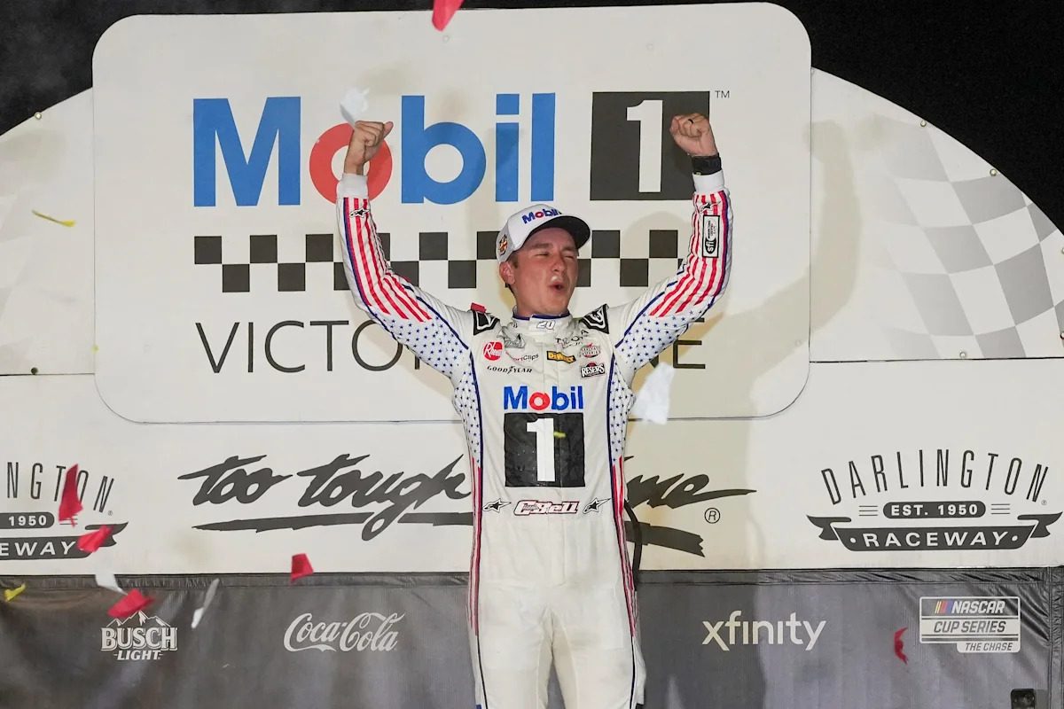NASCAR takeaways: Christopher Bell finally kicks down door in Southern 500