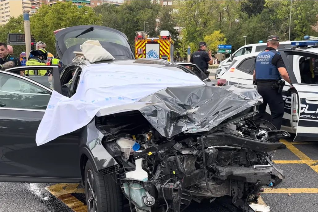 Detenida una conductora tras provocar un accidente mortal en La Vaguada y negarse a realizar la prueba de alcoholemia