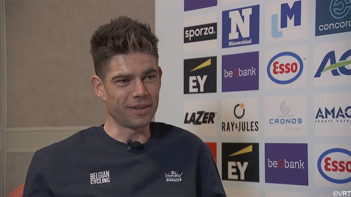 Wout van Aert geeft zichzelf 8 % kans op wereldtitel: "Ik hoef, behalve mezelf, niemand te overtuigen dat dit parcours…
