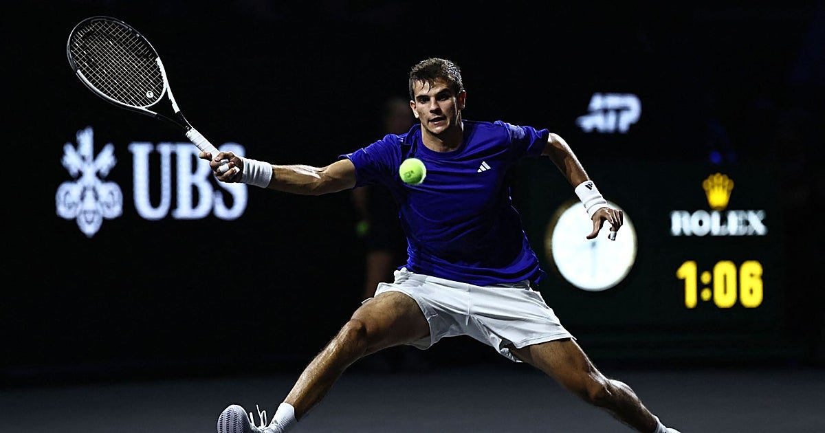 Jódar se estrena a lo grande en la Laver Cup y tumba a Bublik