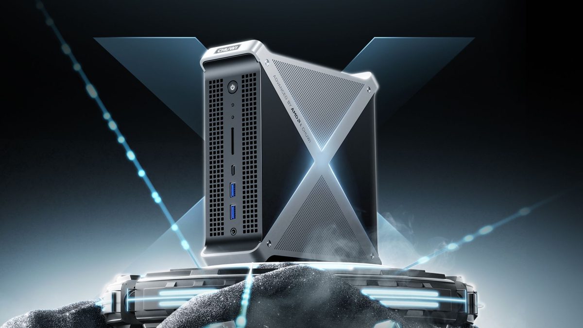 Chuwi UniBox AI495 Pro looks a bit like the old Mac Pro and, with 192GB RAM, matches Apple's new workstation for memory