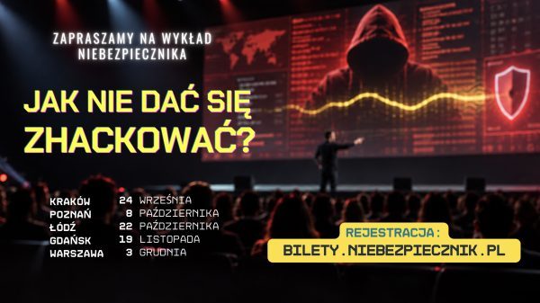 Jak nie dać się zhackować? Ruszamy w Polskę z kolejną edycją naszego kultowego wykładu