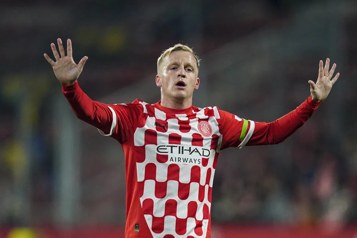 Van de Beek maakt bij opkrabbelend Girona eerste goal in 650 dagen