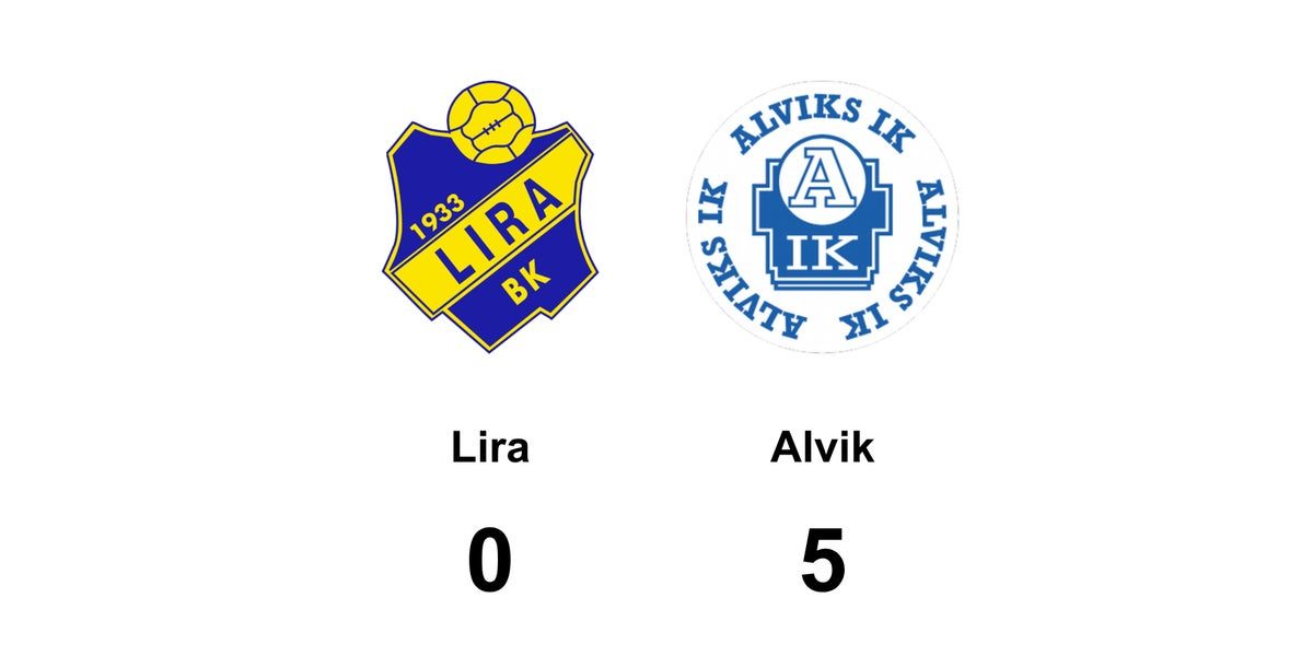 Alvik tog storseger mot Lira