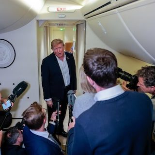 CNN geweerd uit presidentieel vliegtuig Air Force One