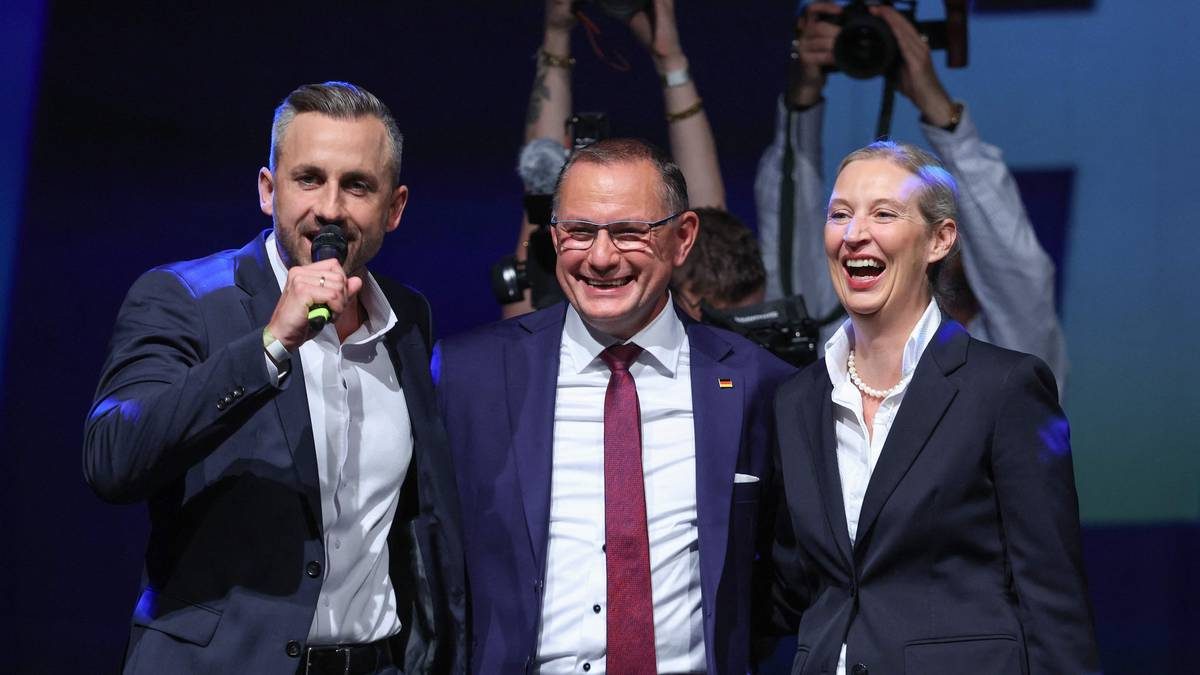 Ytre høyre-seier i tysk delstat