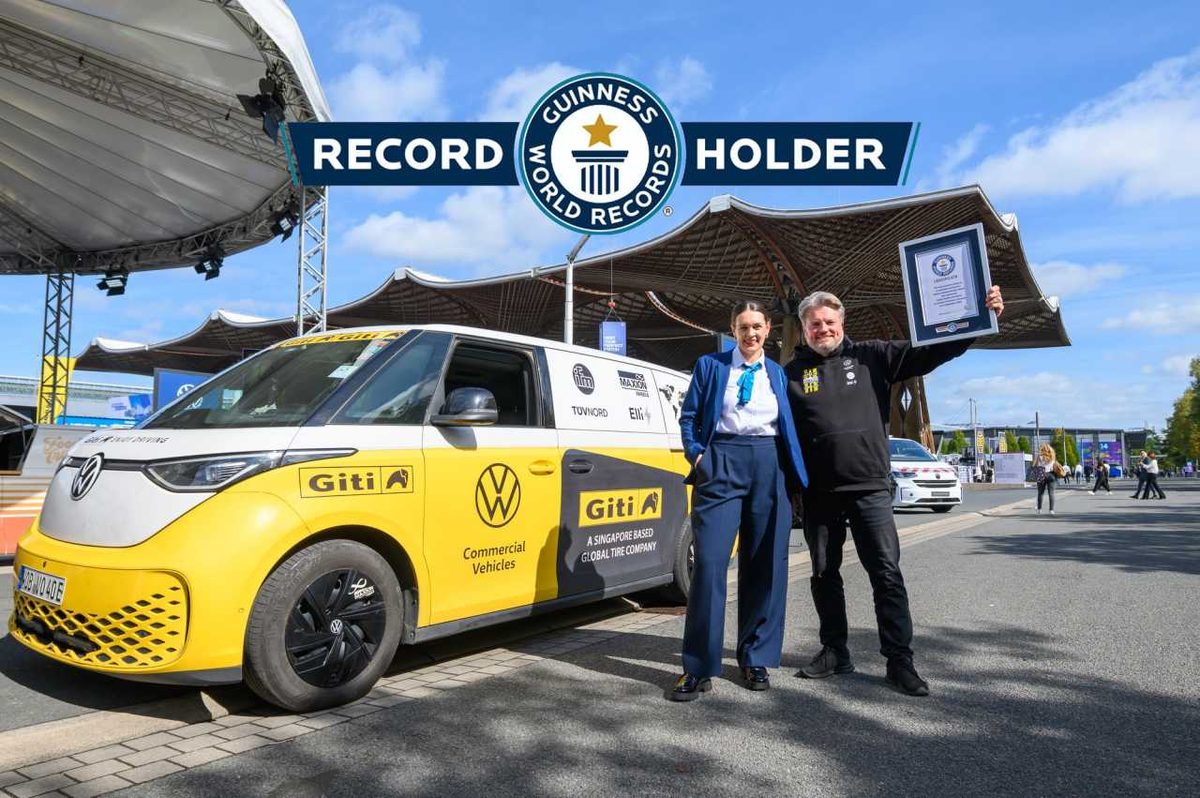 Rainer har kört jorden runt med en ID. Buzz