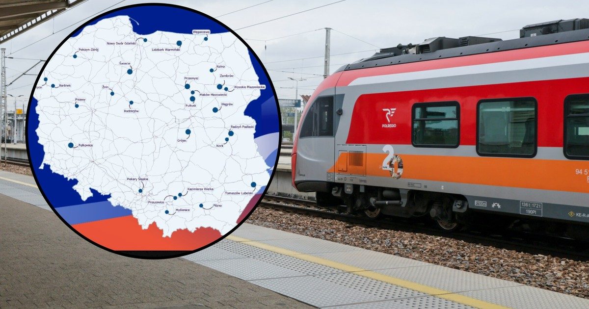 27 miast odzyska połączenia kolejowe. Jest nowa lista