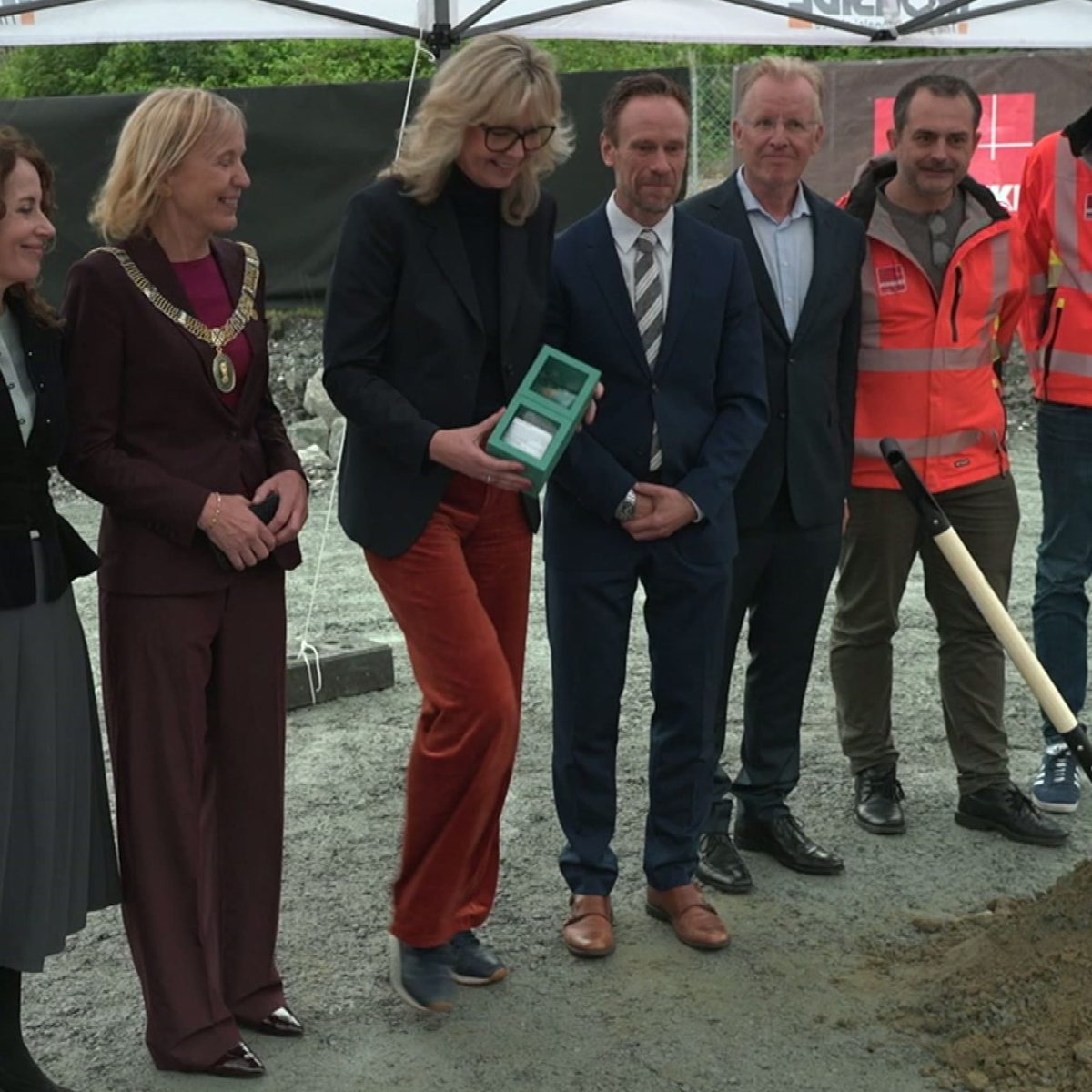 Grunnsteinen til det nye Griegakademiet legges