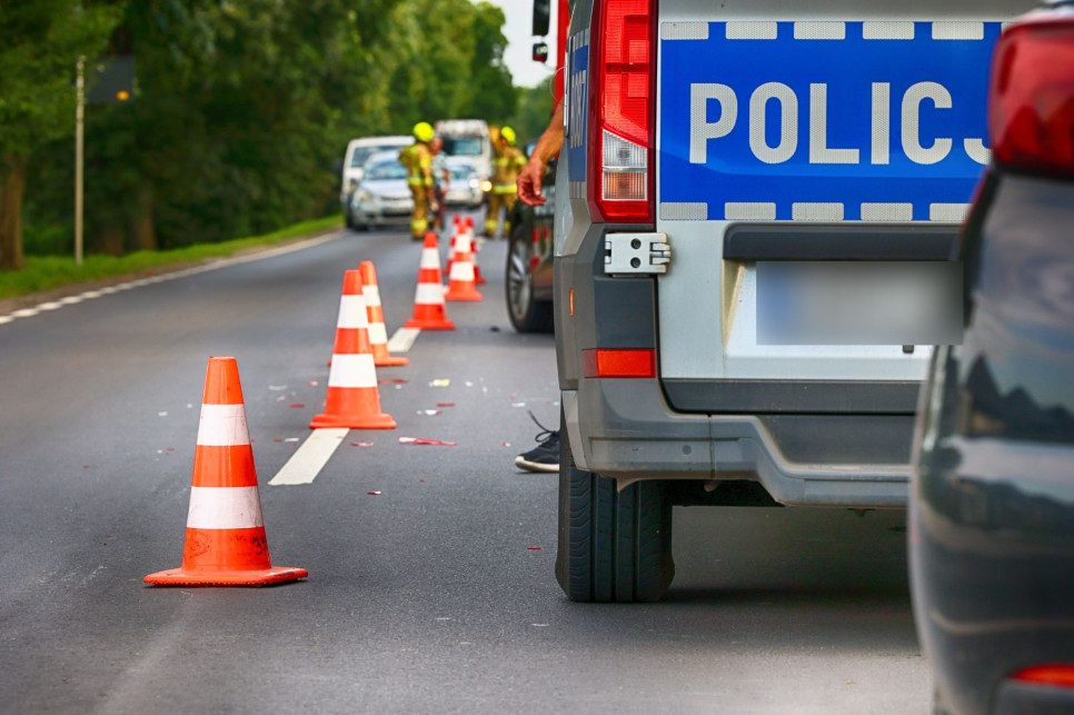 Groźny wypadek w Lubelskiem. Dwie osoby zostały ranne