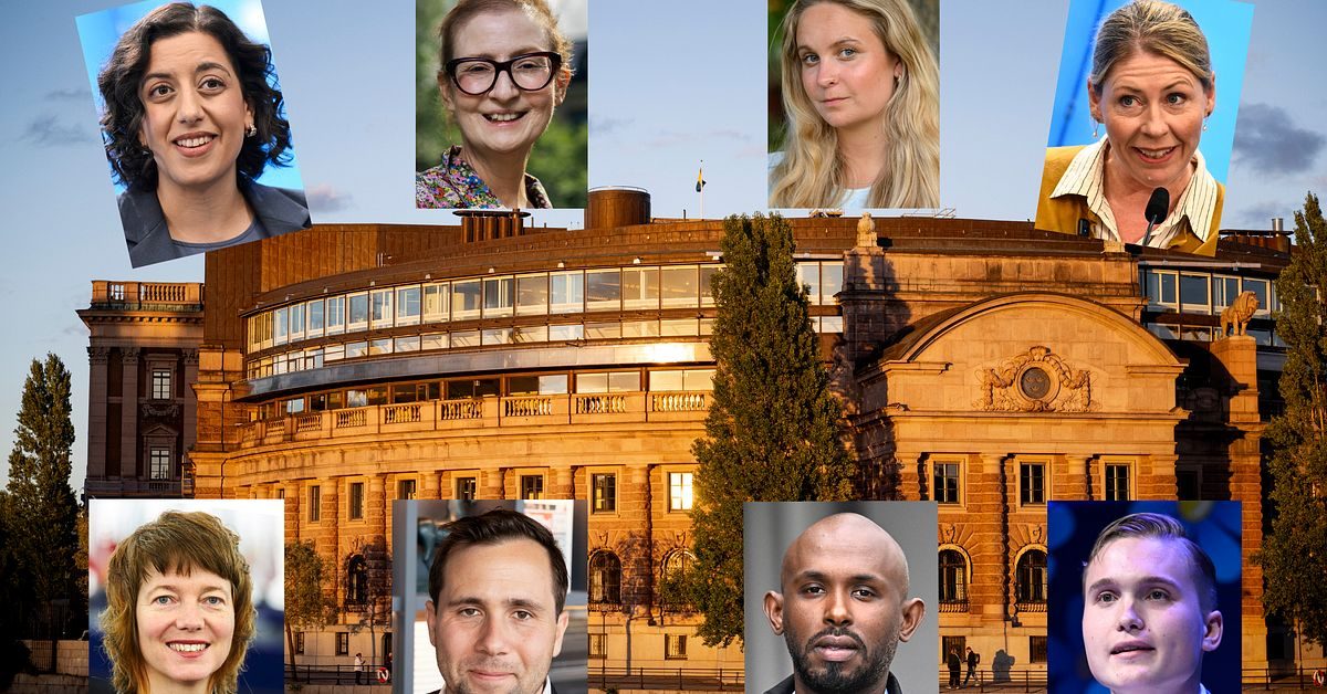 Nya riksdagen – partiet med flest nykomlingar