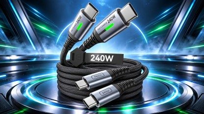 Anzeige: Zwei 240-W-USB-C-Kabel mit zwei Metern Länge für unter zehn Euro