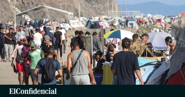 Tres detenidos en la playa del Trampolín de Ceuta acusados de intentar secuestrar a dos niñas migrantes