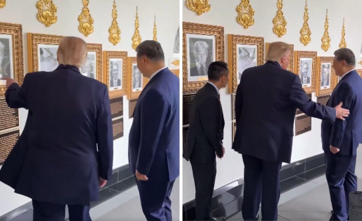 Trump rozśmieszył Xi Jinpinga. Jest nagranie z Białego Domu
