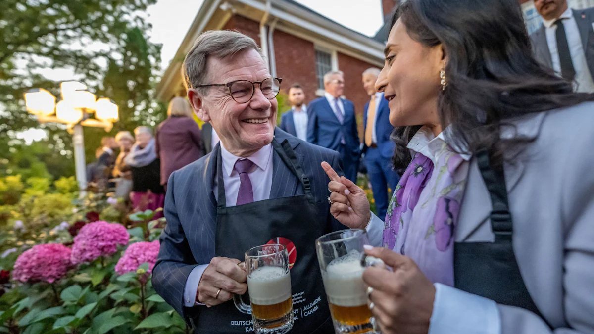 Diplomatie: Ein Prosit auf Kanada