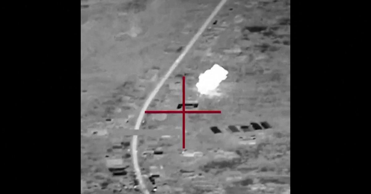 Le immagini dei bombardamenti contro obiettivi Houthi
