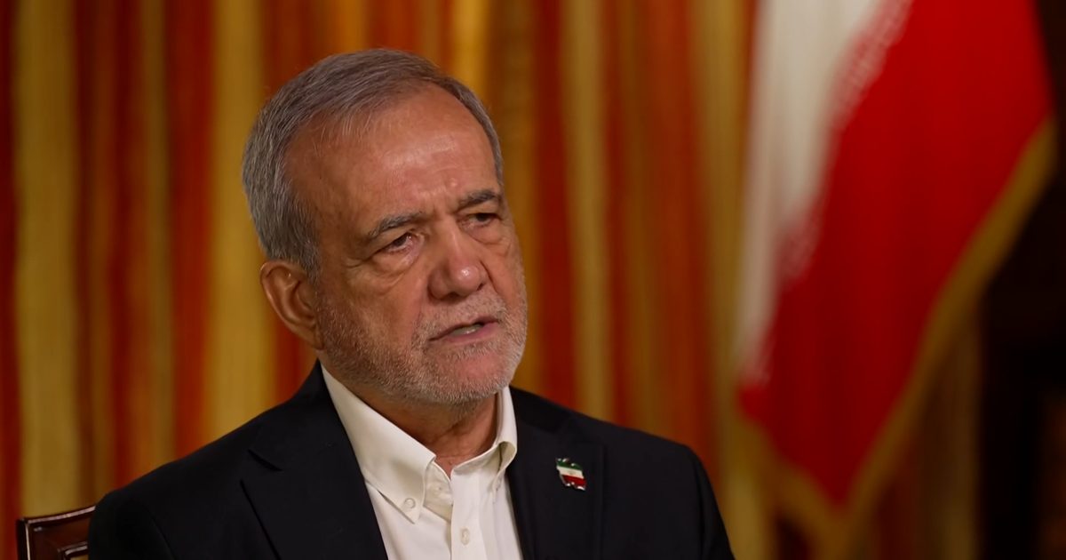 Iranian President Pezeshkian talks about proposal to reopen Strait of Hormuz