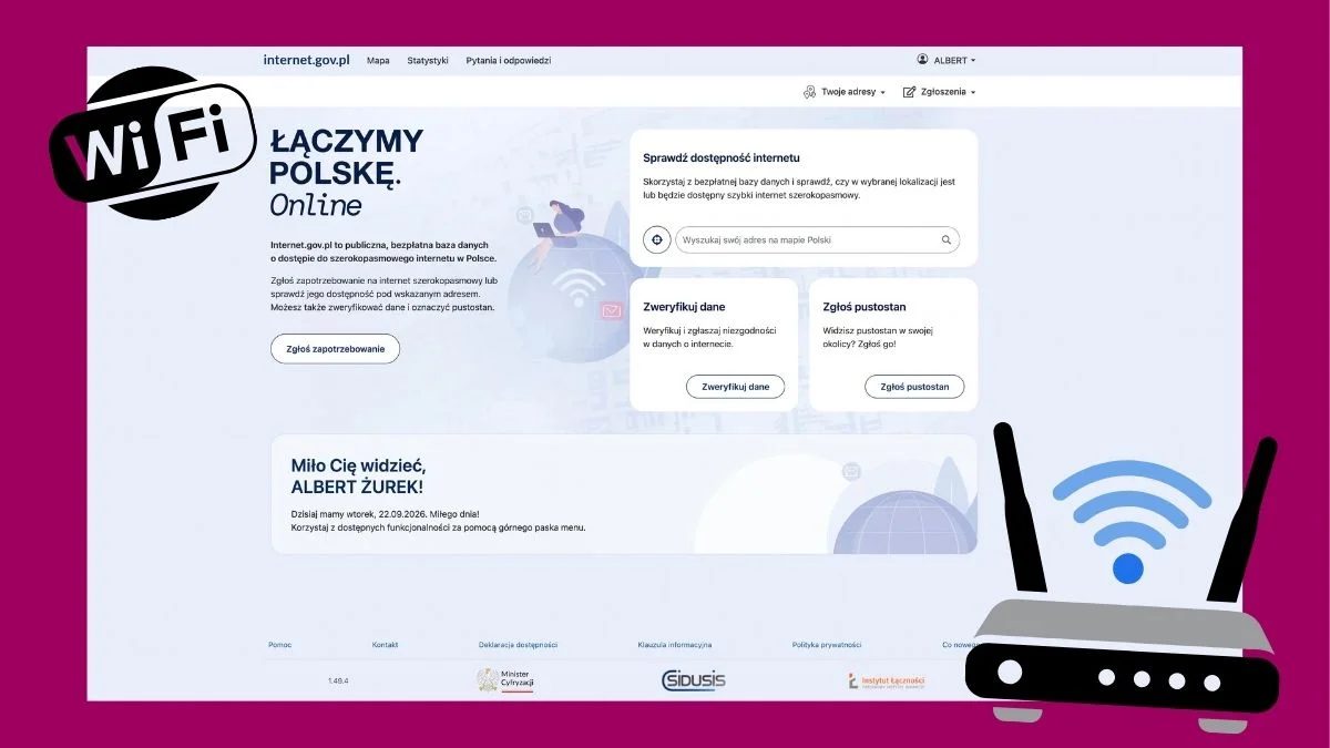 Rząd pomógł mi znaleźć dobry internet. Od tej strony zacznij poszukiwania