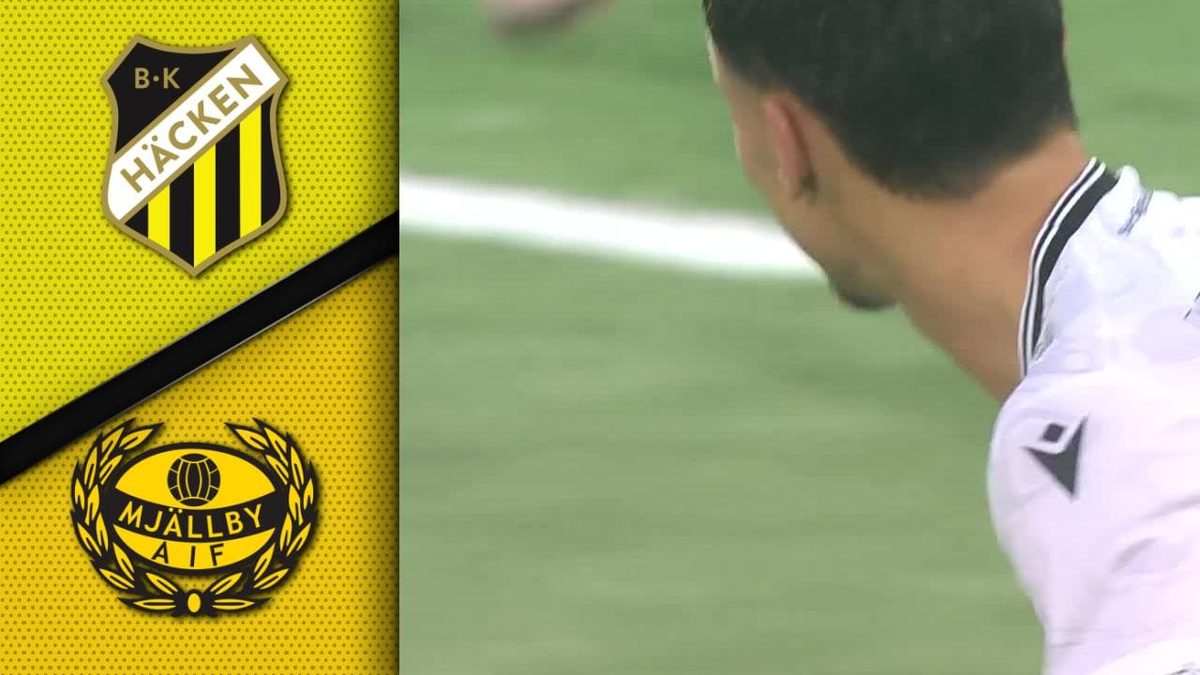 Se høydepunktene fra BK Hacken - Mjällby
