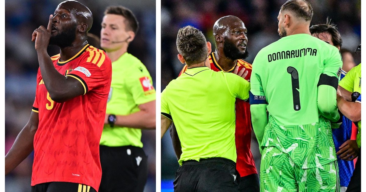 Le match Italie-Belgique s'est terminé dans le chaos suite à un clash entre Donnarumma et Lukaku