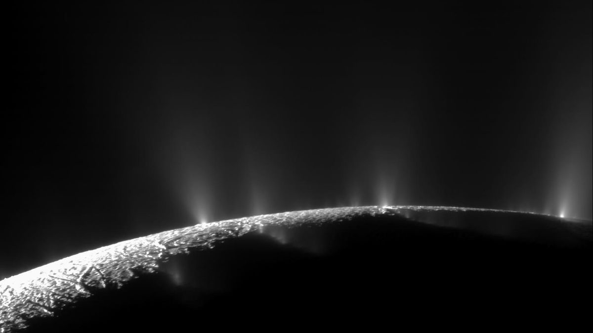 Außerirdisches Leben: Mikroben könnten unter Enceladus-Eis überleben