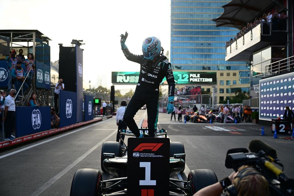 Starting Grid For The 2026 F1 Azerbaijan Grand Prix After Penalties