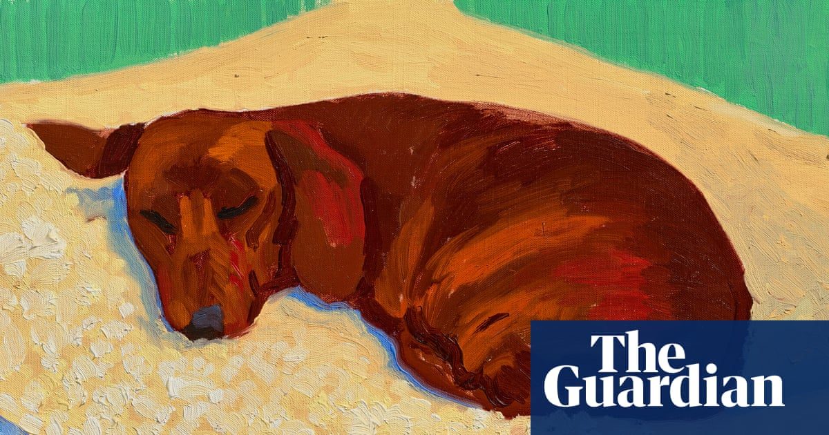Rare sale of David Hockney painting of beloved dog Stanley could fetch £2.5m