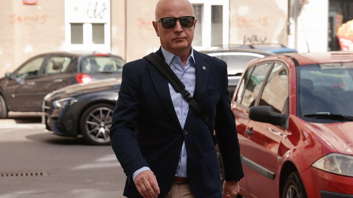 Eksplozja granatnika w KGP. Jarosław Szymczyk stawił się w sądzie