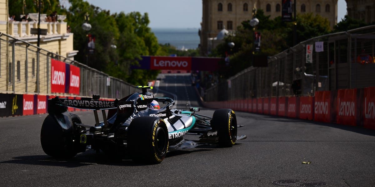 Antonelli Says He’ll Go ‘Head Down ... Flat Out’ to Come Back from Baku Qualifying Crash