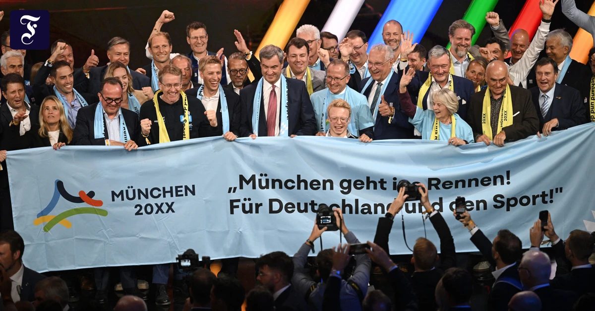 Olympia-Kandidat: München geht für Deutschland ins Rennen