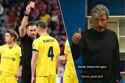 “Als je dit al kan brengen...”: Mark van Bommel strooit met complimenten in speech, Sloveense Rade Obrenovic is de sche…