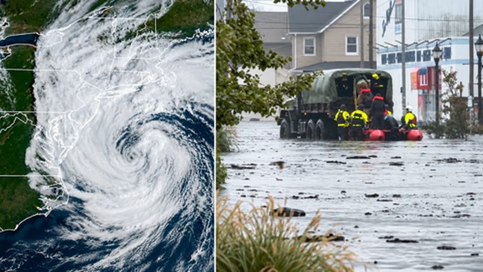 Nor'easter Hammers East Coast: 62 MPH Gusts Blast Nantucket, High Winds Hit Bethany Beach