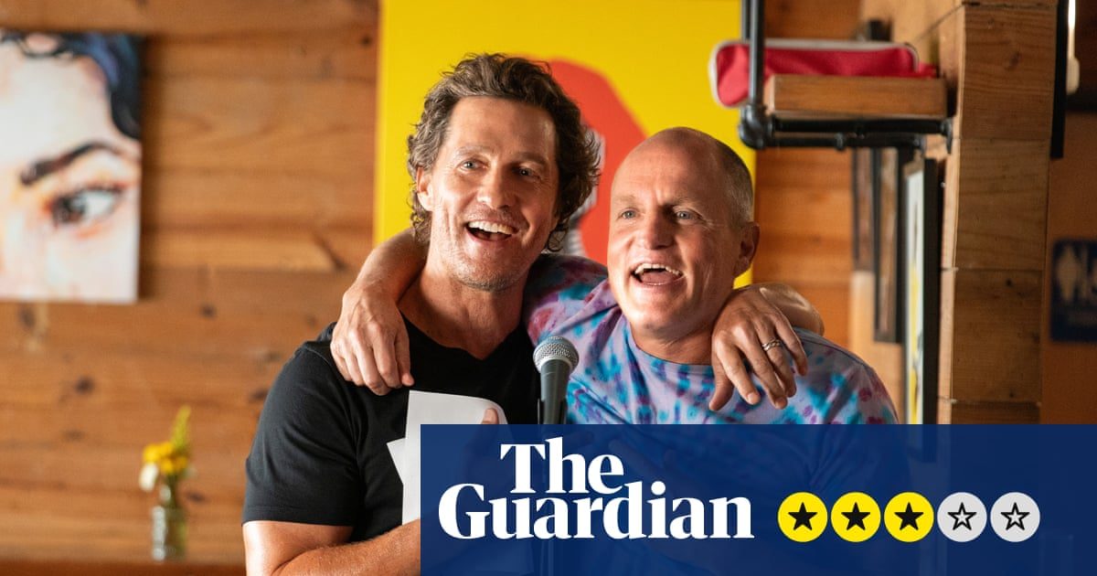Brothers review – Woody Harrelson and Matthew McConaughey’s super-fun sitcom about the chance they’re related