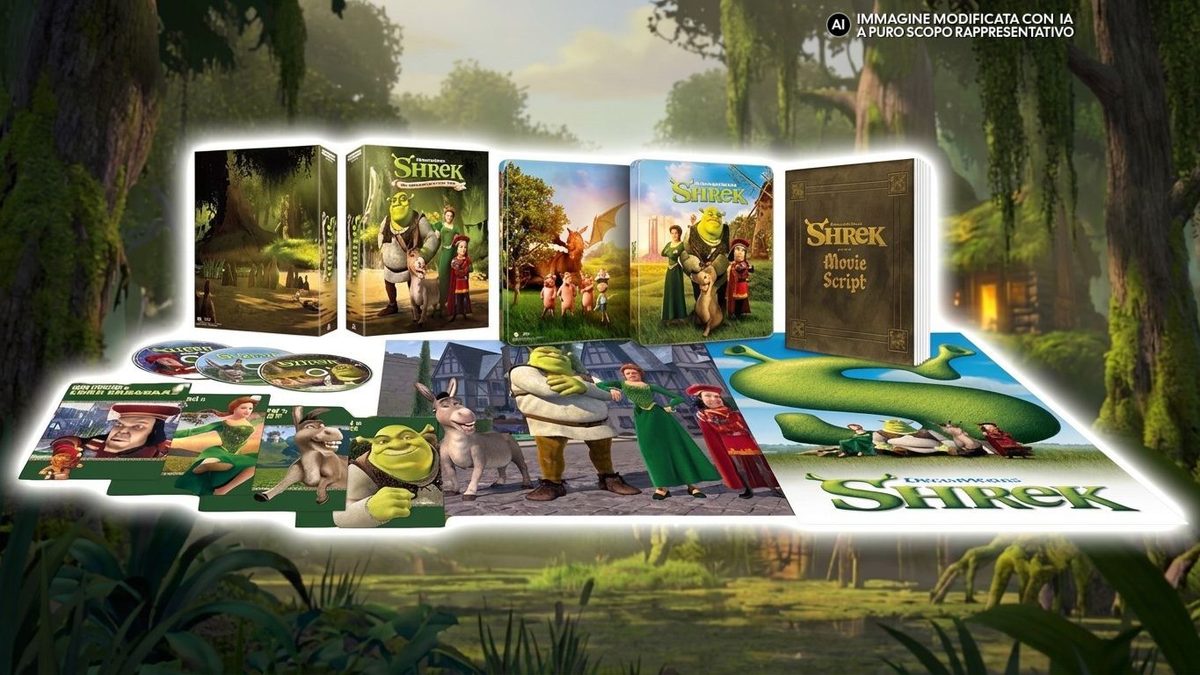 Amazon: 3 edizioni Blu-ray da collezione in preorder, da Shrek 25esimo a Michael