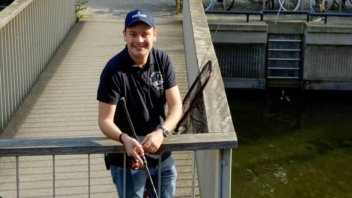 Vissen in de woonwijk is helemaal hip: 'Soort gamen aan de waterkant'