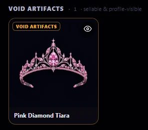 couldn't help myself and bought the pink diamond Tiara, it was just so perfect for me.