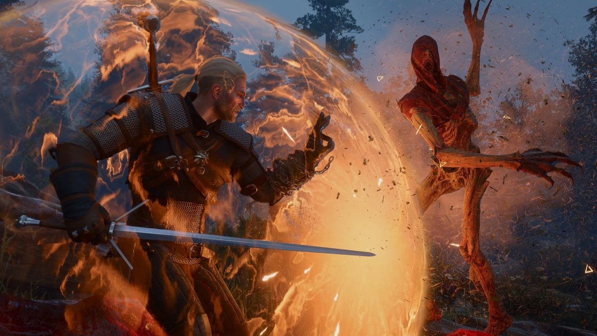 The Witcher 3 was meant to give Geralt a chain weapon 11 years ago, Songs of the Past just made it possible today for "…