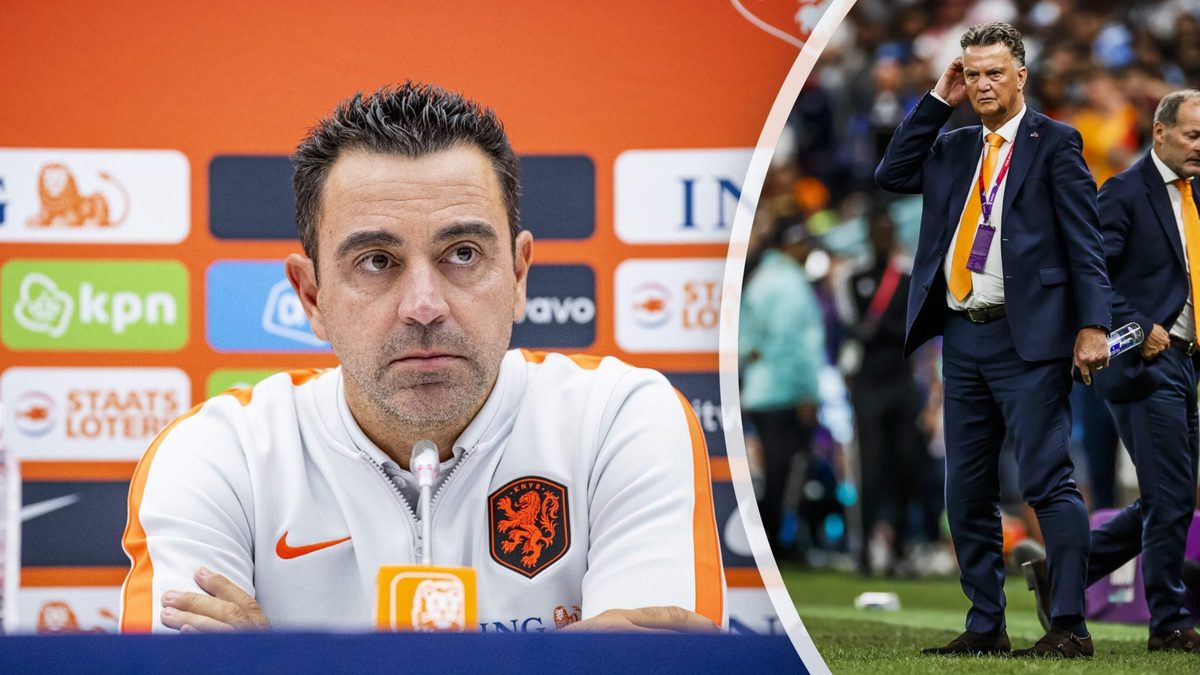 Xavi doet bij Nederlands elftal het tegenovergestelde van Louis van Gaal