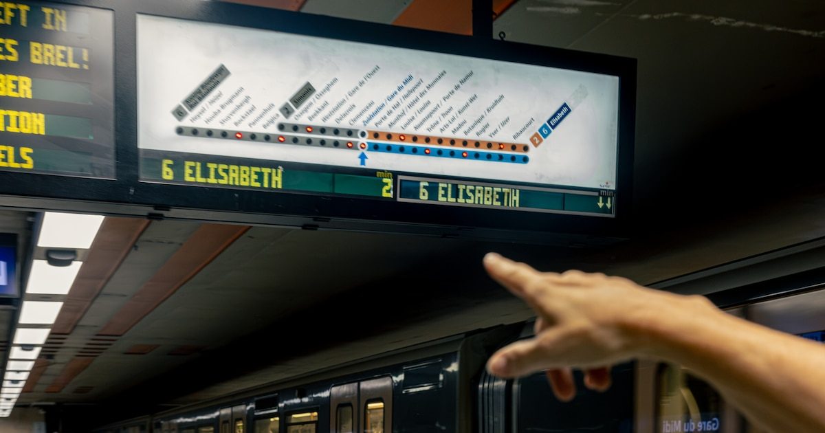 Bruxelles : deux lignes du métro interrompues en raison d’un dégagement de fumée