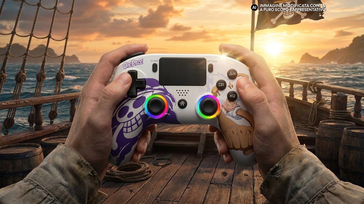Amazon: disponibili i nuovi controller PS5 One Piece e Dragon Ball con licenza ufficiale