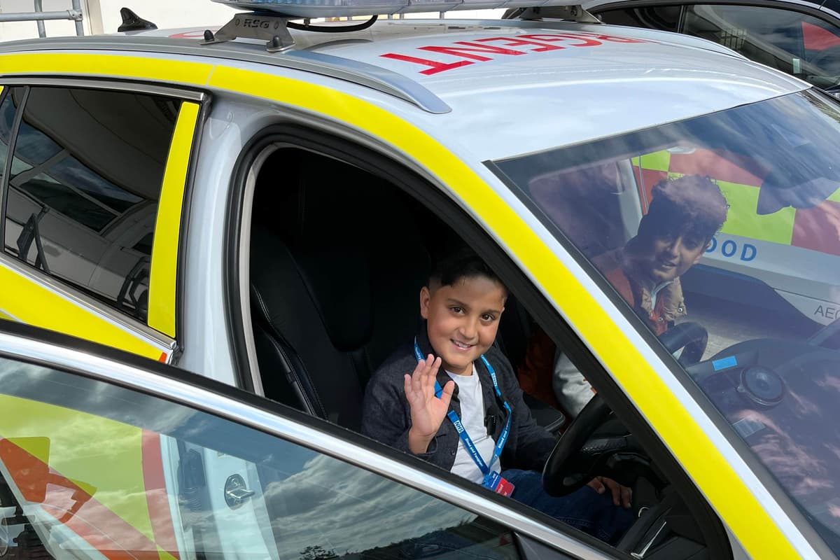 Nine-year-old boy’s ‘life has restarted’ after multiple rare blood transfusions