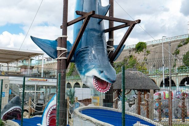 Giant 'very offensive' shark on Brighton crazy golf course sparks furious planning row