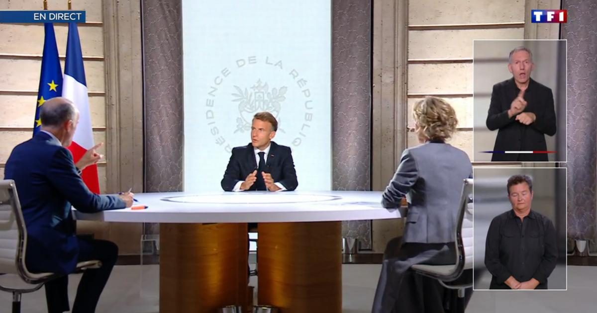 Emmanuel Macron se pose en protecteur et défend son bilan