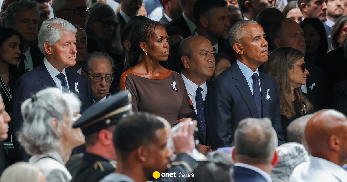 Czterech byłych prezydentów USA z żonami w Nowym Jorku. Donald Trump miał własną ceremonię