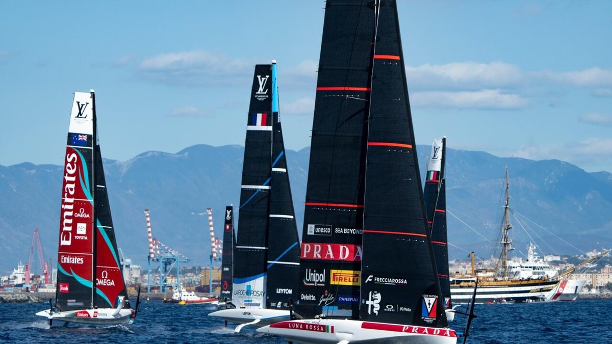 America's Cup: Giubilei di Luna Rossa 'qualche errore ma contenti della giornata'