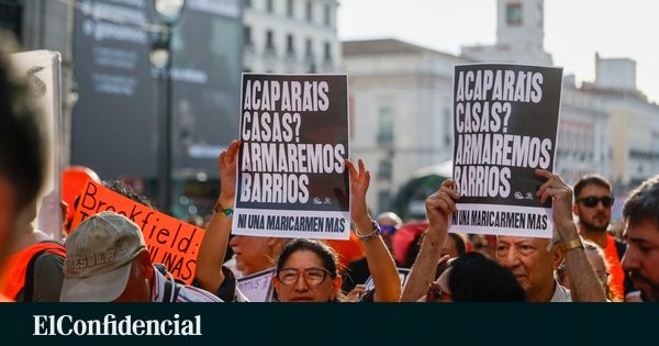 Arranca en Madrid la marcha contra la crisis de vivienda bajo el lema "Ni una Maricarmen más"