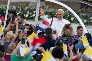 Visite du pape en France : « Plénitude », « beaucoup de bonté », « un peu fou »… Ils racontent la messe de Léon XIV