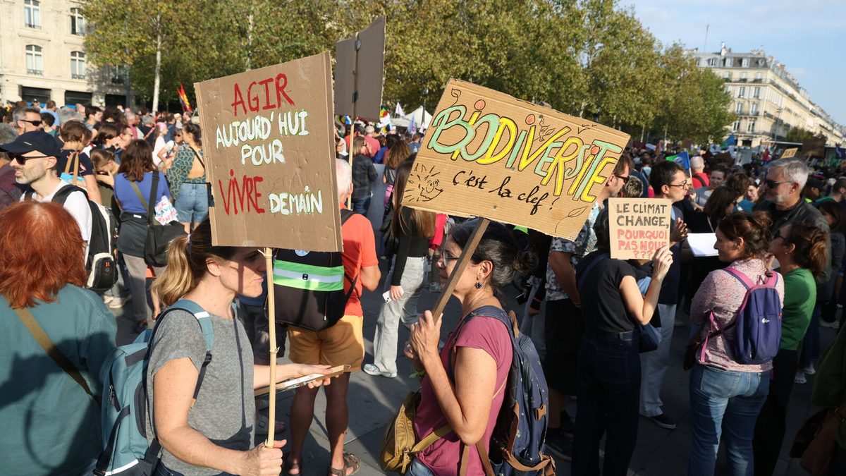 « J’ai peur pour mes enfants » : des marches pour le climat réunissent des milliers de personnes partout en France