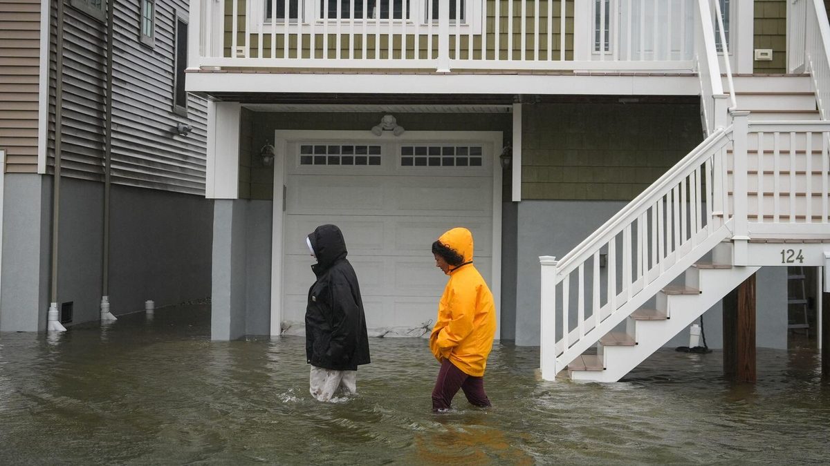 Les images de la puissante tempête qui s’est abattue sur New York et le nord-est des États-Unis
